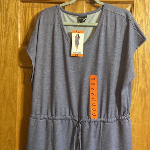 NWT Drawstring Casual Dress - Picture 3 of 4